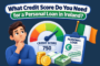 credit score for personal loan